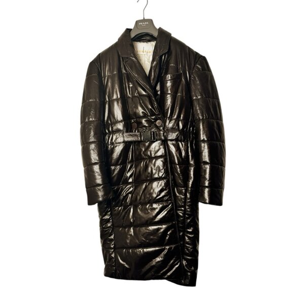 REMAIN BIRGER CHRISTENSEN Gia double-breasted quilted leather coat - Picture 5 of 13